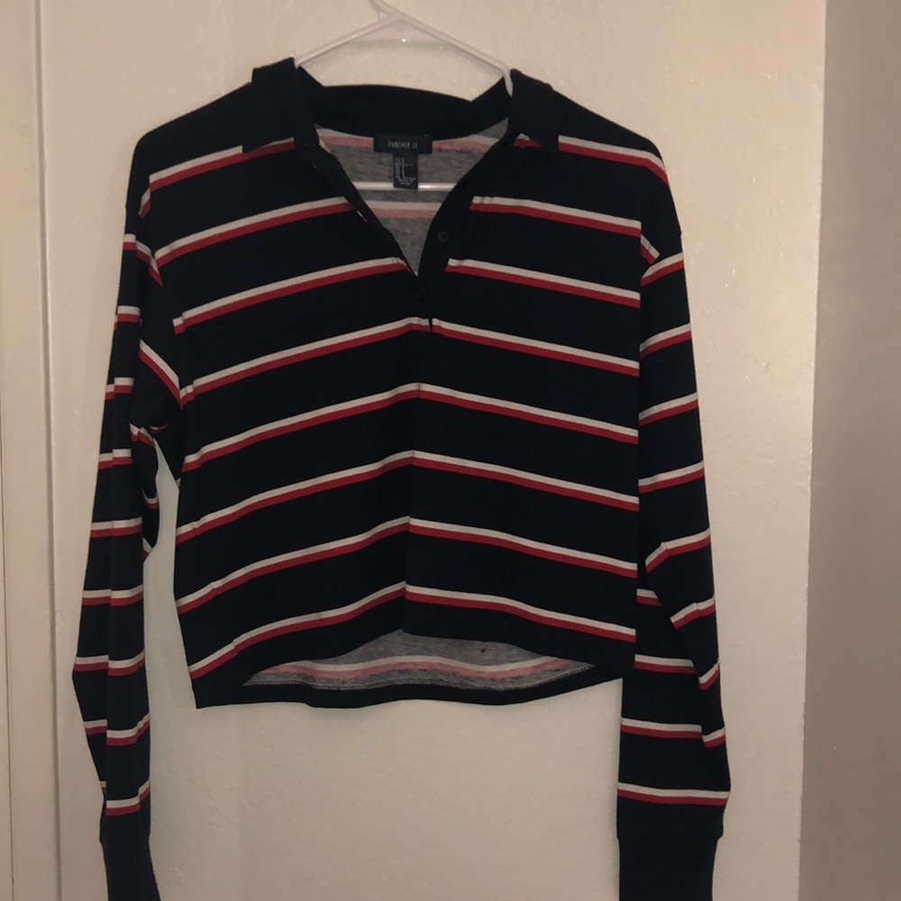 Button up collared shirt